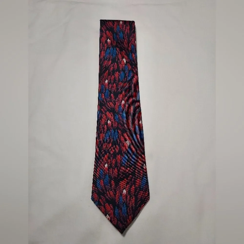 Christian Dior Silk Abstract Paisley Tie Bundle